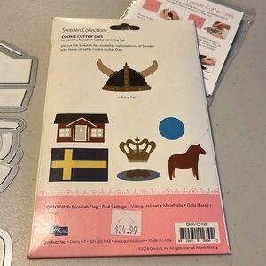 Sweden collection cookie cutter dies from quick KUTZ